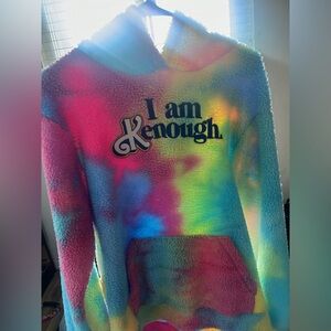 MATTEL “I am KENOUGH”  hoodie #tie-dye